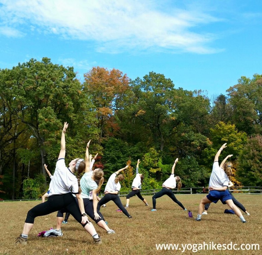 Take your yoga outdoors!